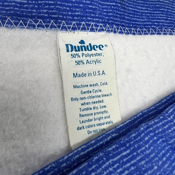 Vintage Dundee Baby Blanket Disney Mickey Minnie Pluto Flowers With Trim 44”x36” - Picture 4 of 4